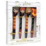 Harry Potter. Pack 4 Bolígrafos Personajes Kawaii