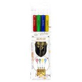 Harry Potter. Pack 4 Bolígrafos de Gel Hogwarts