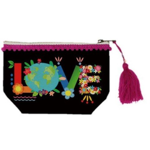 Mini Neceser de Lona LOVE