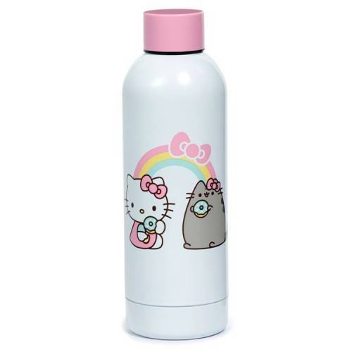 Botella de Acero - Hello Kitty & Gato Pusheen
