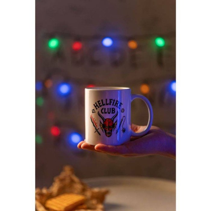 Stranger Things Taza HELLFIRE CLUB