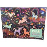 Puzzle Holográfico UNICORN GALAXY 100 pzs