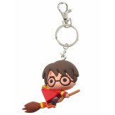 Harry Potter. Llavero Chibi Nimbus Capa Roja