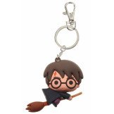 Harry Potter. Llavero Chibi Nimbus Capa Negra