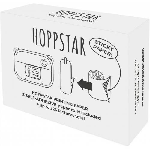 Hoppstar Recarga 3 Rollos de Papel Adhesivo