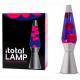 Lámpara de Lava base Silver - Líquido Púrpura-Rosa - I-TOTAL
