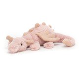 Jellycat - Peluche Rose Dragon Little