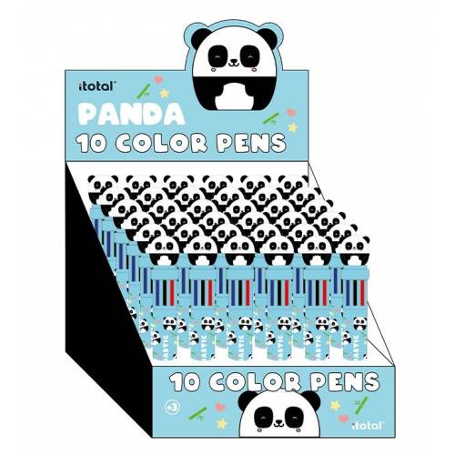 Bolígrafo 10 Colores PANDA