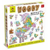 Woody Puzzle EL UNICORNIO ENCANTADO - 48 Piezas