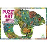 Puzzle Art Chameleon