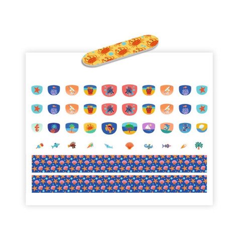 Adhesivos para Uñas - MEDITERRÁNEO - Djeco 2