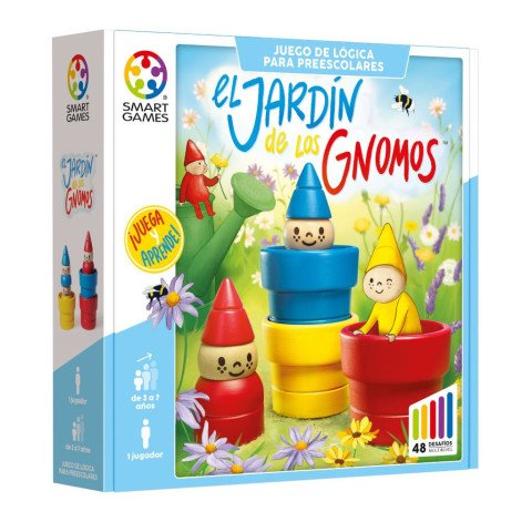 El Jardín de los Gnomos - Juegos de Lógica SMART GAMES