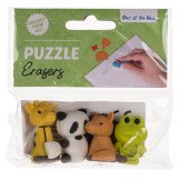 Mini Goma-Puzzle 4 cm - Pack 4 ud