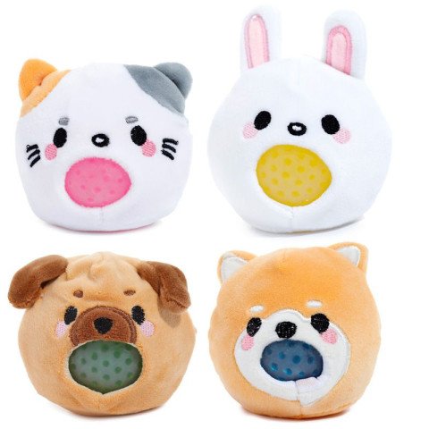 Squeeze Mascotas Adorables - Peluches Estrujables - Puckator