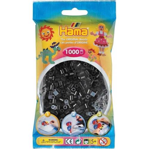 1000 Hama Midi - 18 negro