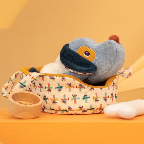 JULES - Perro en su Cesta - Lilliputiens 2