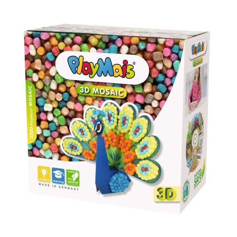 Playmais Mosaic FANTASY DRAGON - Manualidad fácil desde 3 años