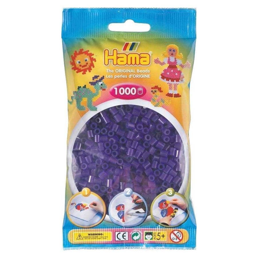 1000 Hama Midi - 24 Violeta Translúcido
