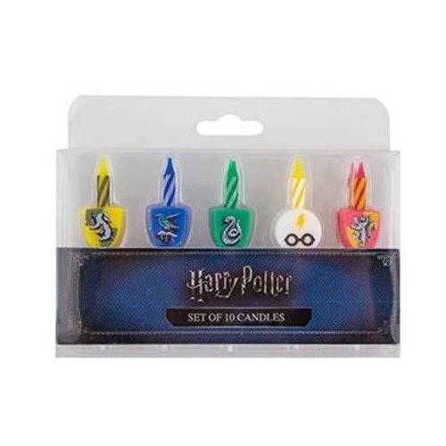 Harry Potter. Set de 10 Velas Hogwart Houses