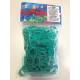 Rainbow Loom® Gomas Teal "Verde Azulado" (mate)
