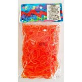 Rainbow Loom® Gomas Naranja (jelly)