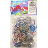 Rainbow Loom® Silicona Mix Metálico