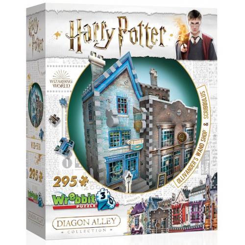 Harry Potter. Puzzle 3D Tienda de Ollivander´s y Scribbuls