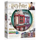 Harry Potter. Puzzle 3D Tienda de Quidditch y Slugg & Jiggers