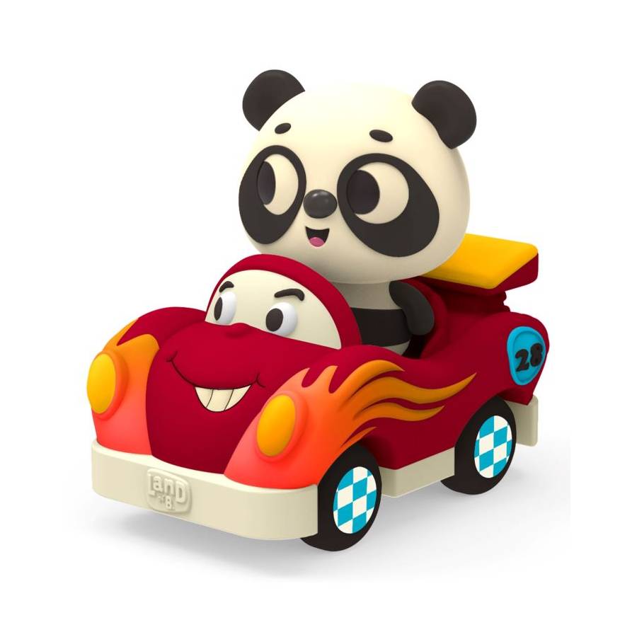 Bingo & Freddy Zoom - Panda y su Coche de Carreras