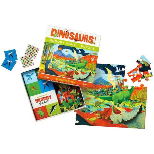 Puzzle & Memory Dinosaurios 48 pzs