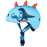 Casco MICRO Dinosaurio 3D LED - Talla S