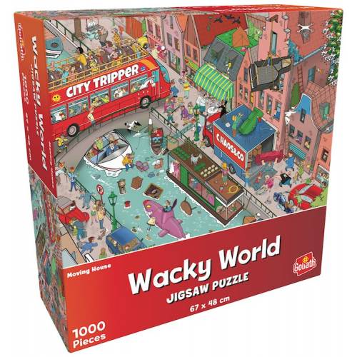 Puzzle Wacky World MUDANZA 1000 pzs