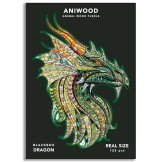 Puzzle Aniwood Dragón M - 150 Piezas