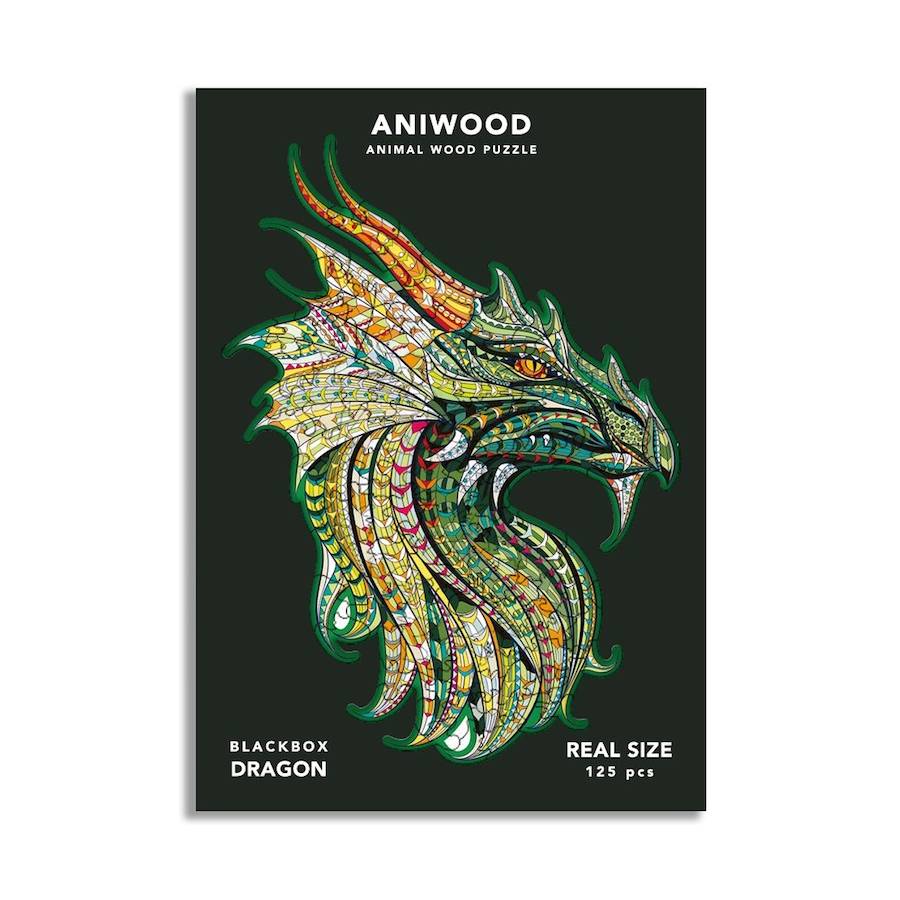 Puzzle Aniwood Dragón M - 150 Piezas