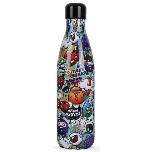 Botella de Acero Grafitti 750 ml - I-DRINK