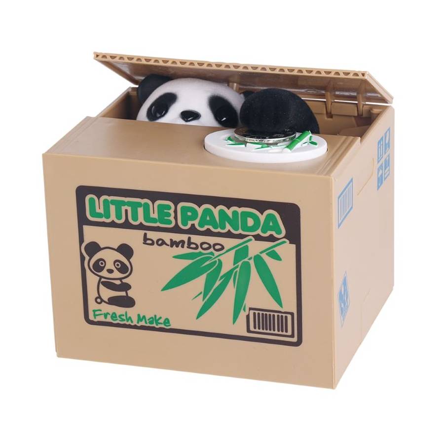 Hucha Panda Escondido