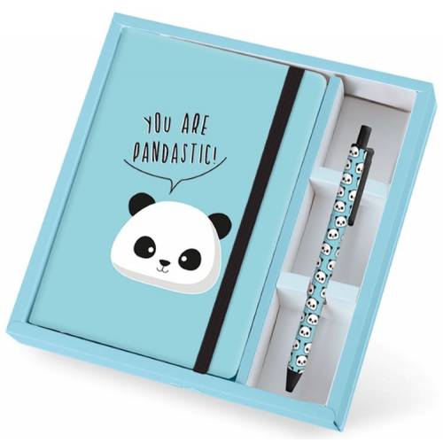 Set Cuaderno + Bolígrafo PANDA