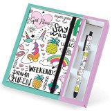 Set Cuaderno + Bolígrafo UNICORNIO