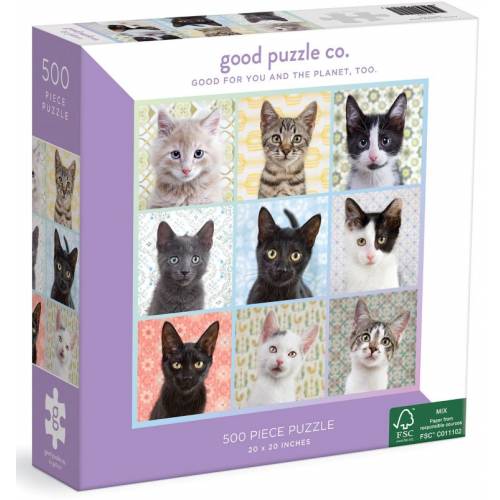 Puzzle Cat Portraits 500 piezas