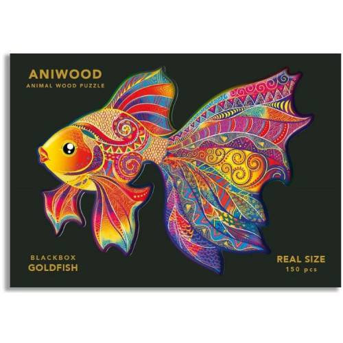 Puzzle Aniwood Pez Dorado M - 150 Piezas
