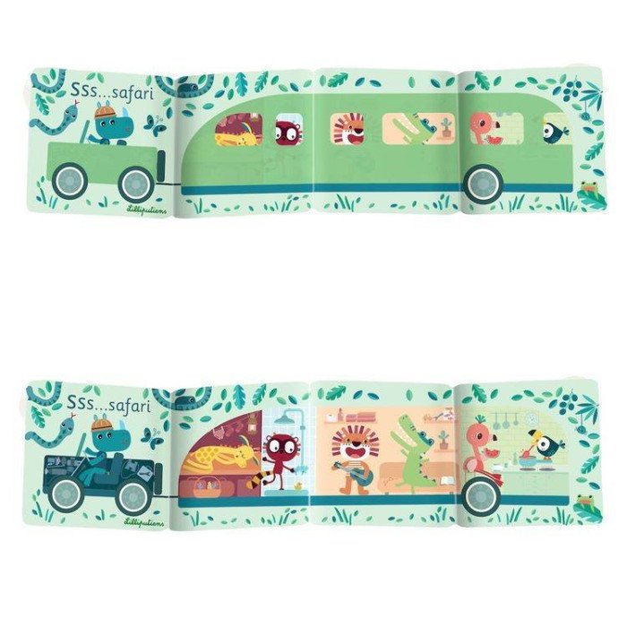 SAFARI - Panel de Bañera Mágico