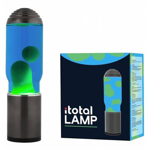 Lámpara de Lava con Difusor de Esencias - Verde y Azul