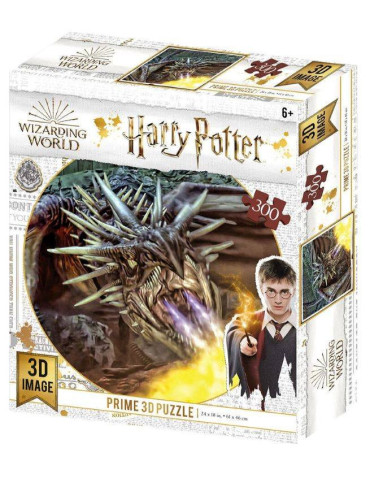 Harry Potter. Puzzle Lenticular Dragón 300 pzs