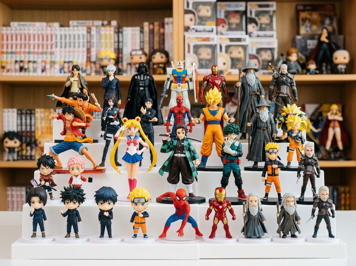 Page: Juguetes. Slot: 259 figuras coleccionables. Context: Figuras Coleccionables