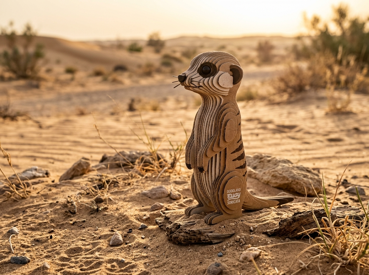 Page: Dodoland Eugy - Suricata- Maquetas de Cartón. Context: Marca: Dodoland