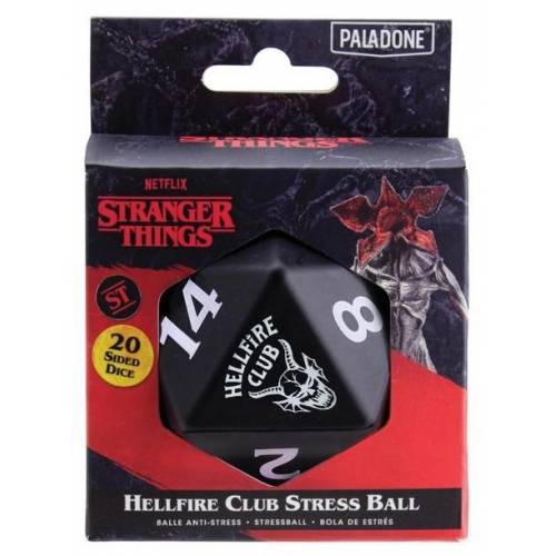 Stranger Things Figura Antiestrés Dado HELLFIRE CLUB 2