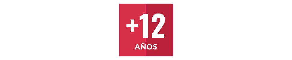+ de 12 años /adultos
